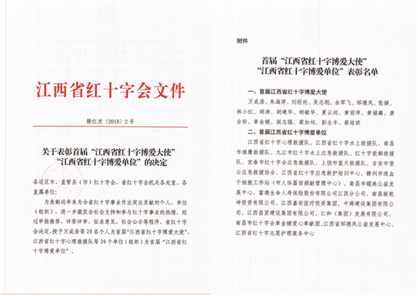 尊龙z6中国喜获首届江西省红十字博爱单元荣誉_副本.jpg